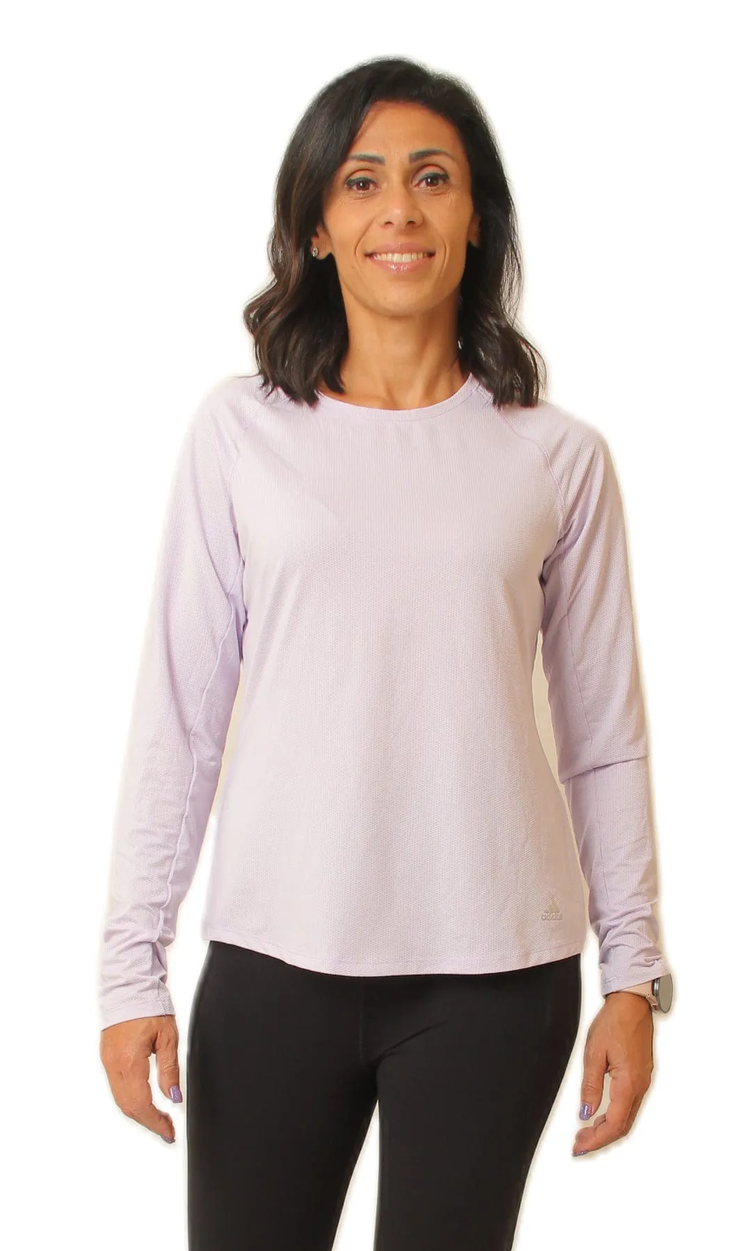 Sports Long Sleeve Women T-shirt (Lilac)