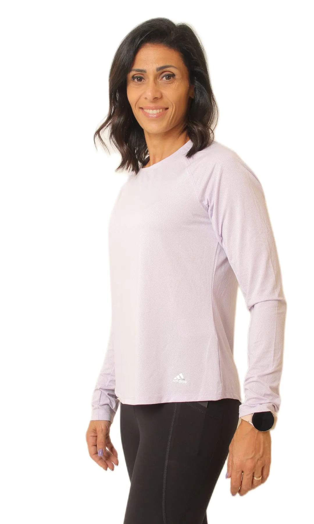 Sports Long Sleeve Women T-shirt (Lilac)