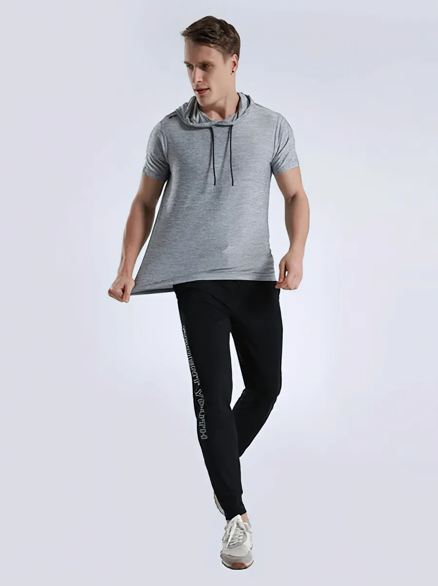 Sports Running Quick-Dry T-Shirt with Hood / Workout Sportswear - SF0351