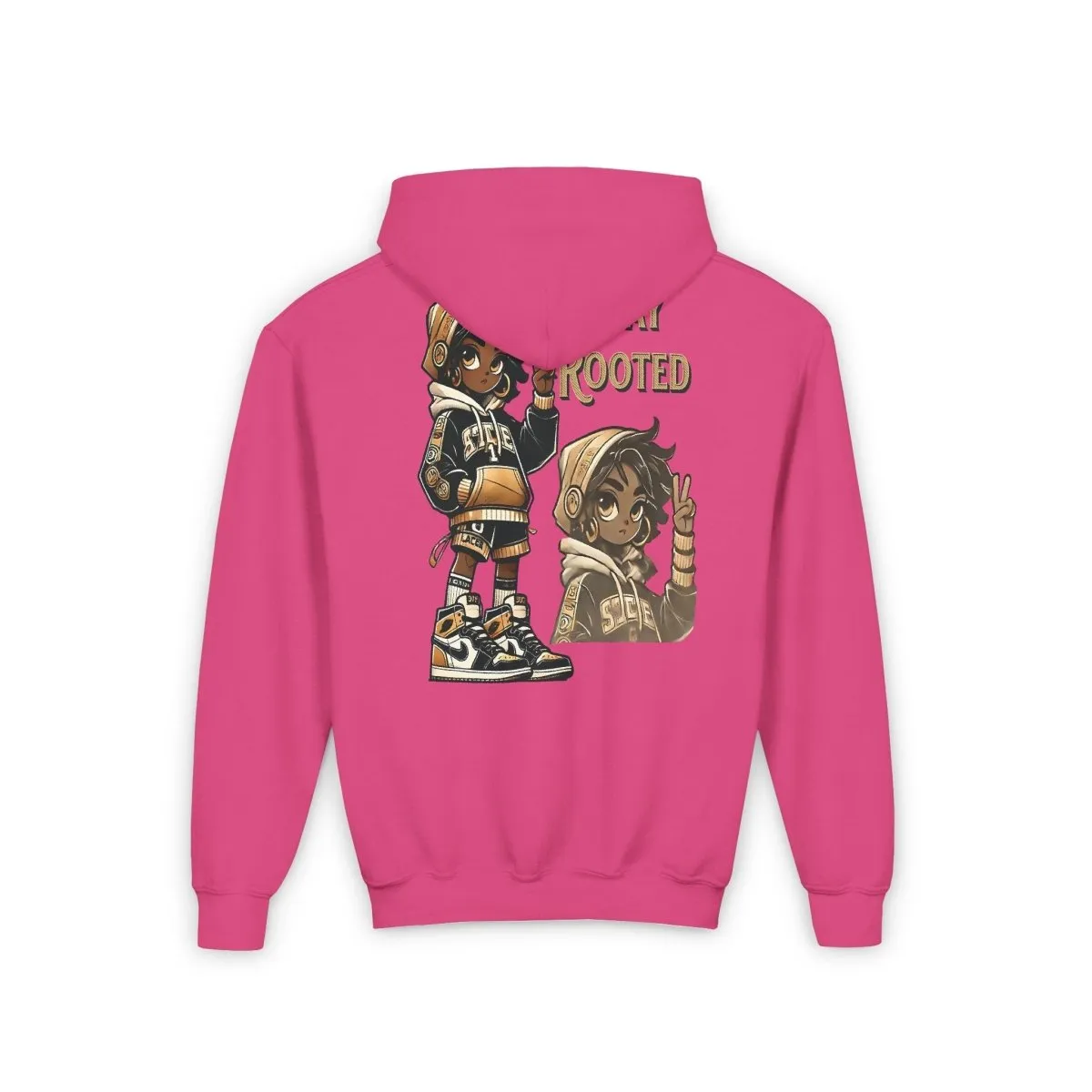 Stay Rooted Youth Girls Hoodie