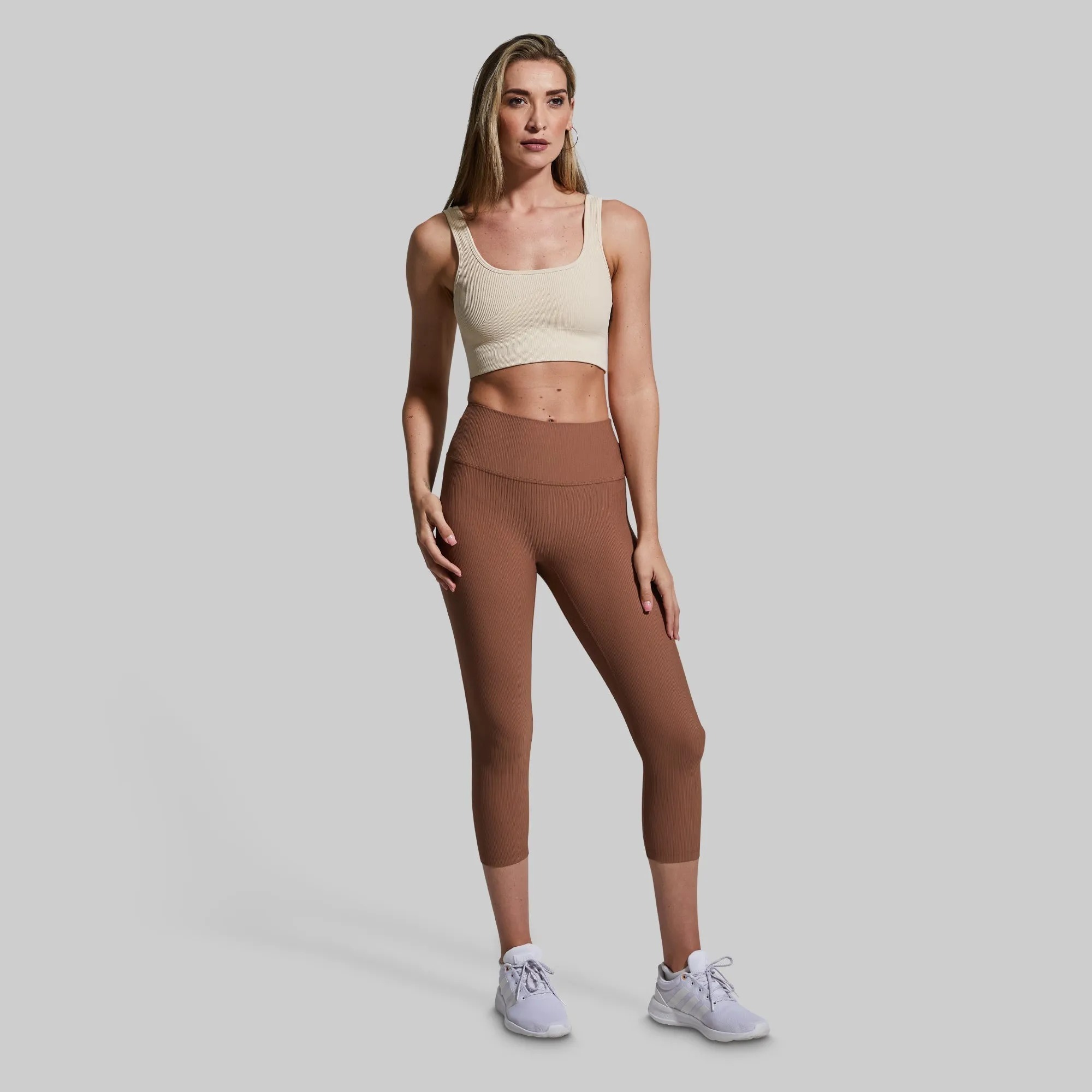 Studio Sports Bra (Creme)