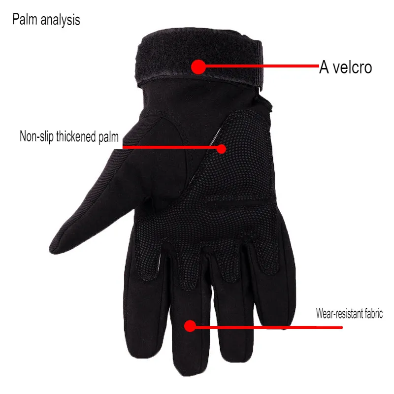 Tactical gloves for men and women, cycling, fitness, long-finger, full-finger, half-finger, special forces mountaineering, outdoor, non-slip, wear-resistant