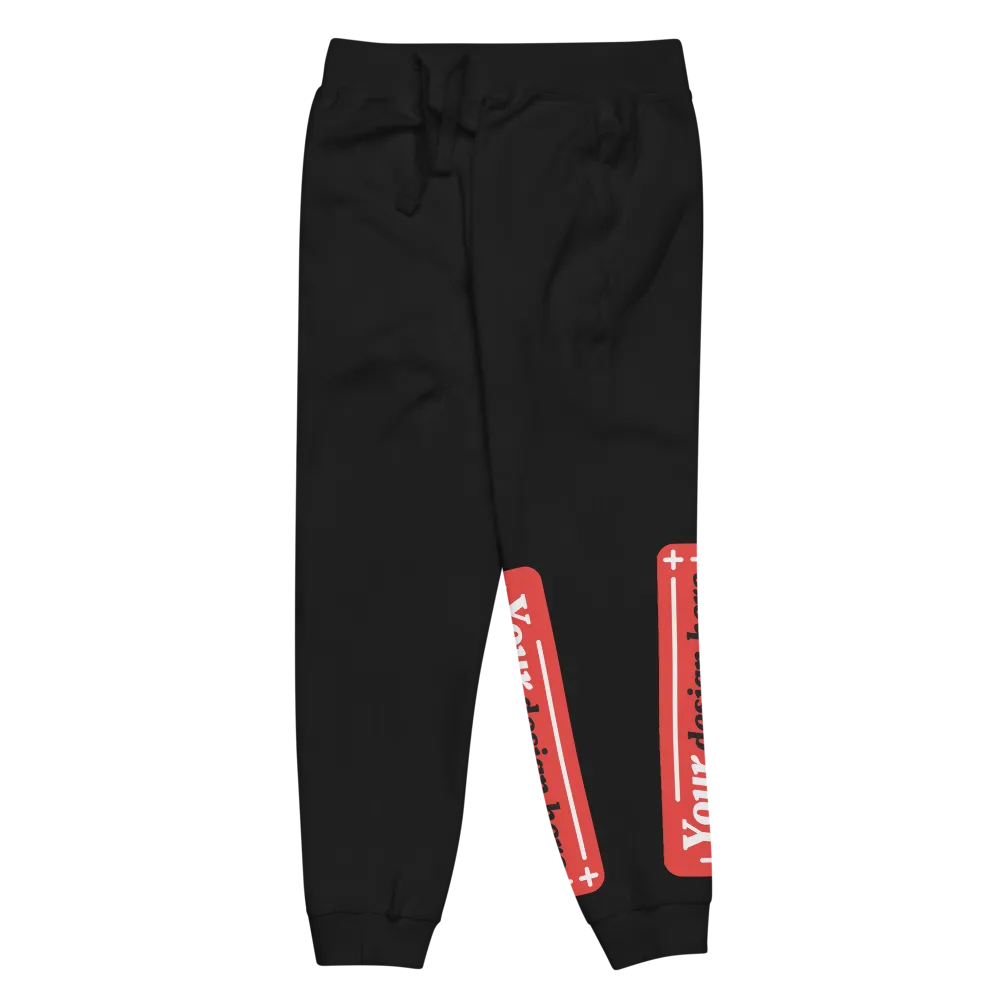 Unisex fleece sweatpants