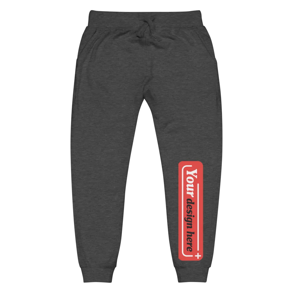 Unisex fleece sweatpants