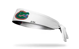 University of Florida: Logo White Tie Headband