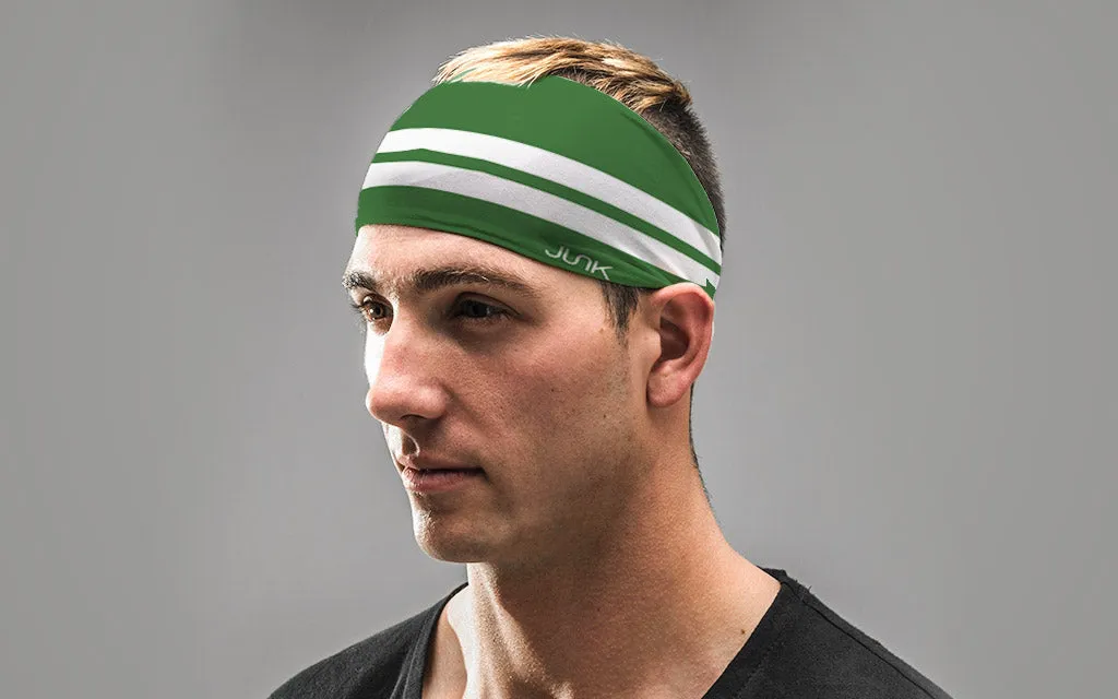 Varsity Stripe (Green) Headband