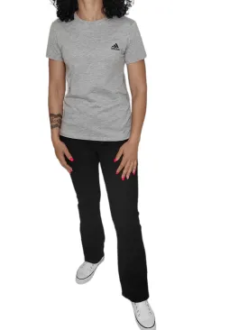 Women Tshirt - small logo (side) - Grey