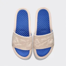 Women's Big Logo TechLoom Slide Beach / Cobalt