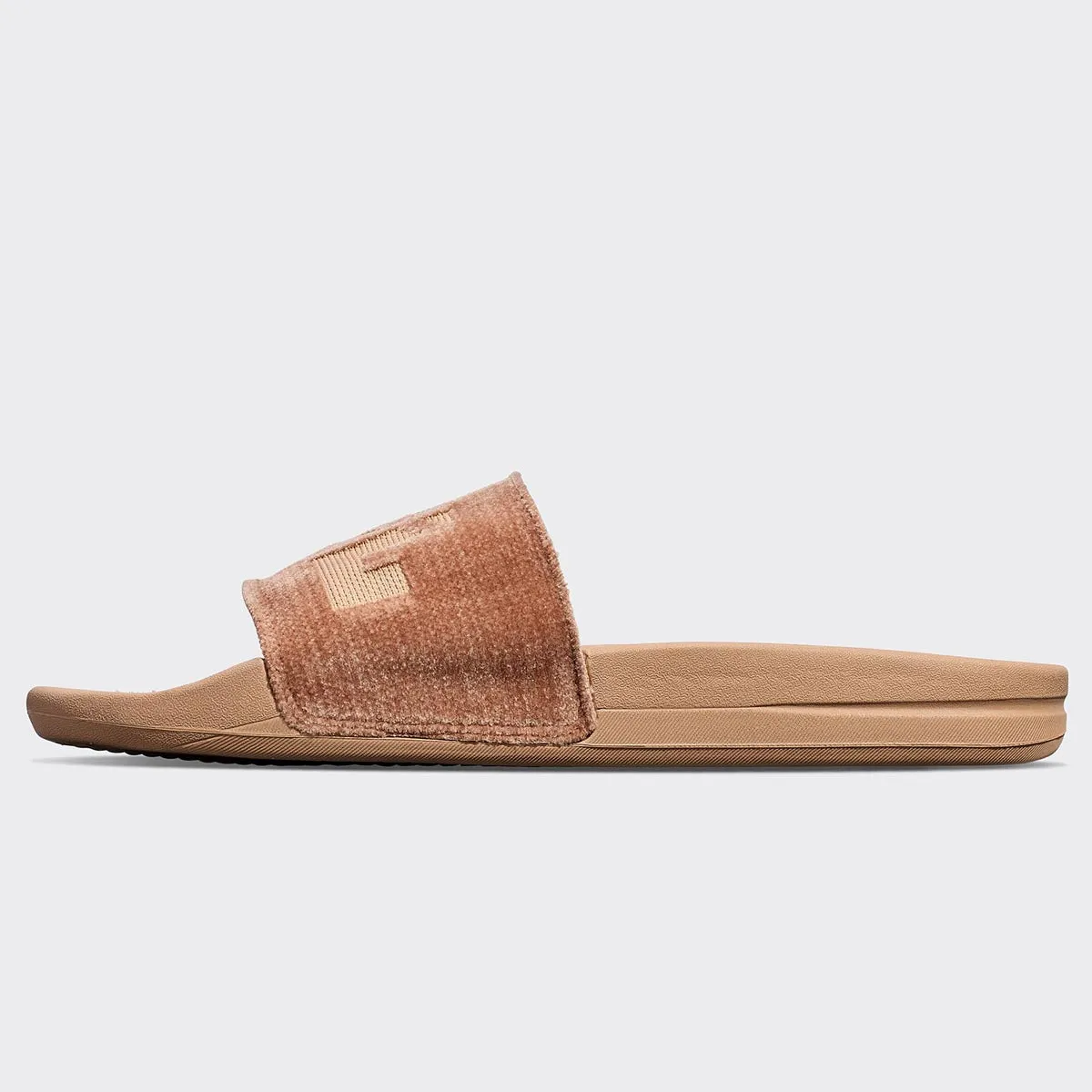 Women's TechLoom Velvet Slide Caramel